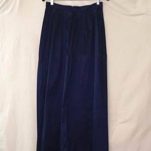 Blue Maxi Skirt